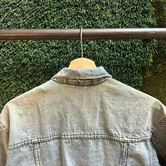 Vintage  Three Seventeen Light Wash Denim Small - Picture 4 of 6